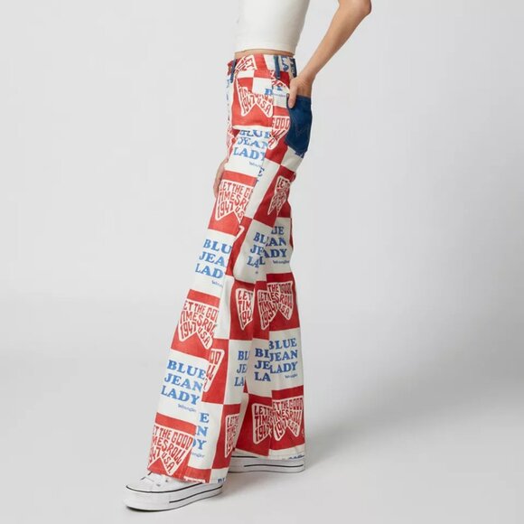 NEW Wrangler Wanderer 622 Blue Jean Lady Flare Jean 25/30 - Picture 2 of 12